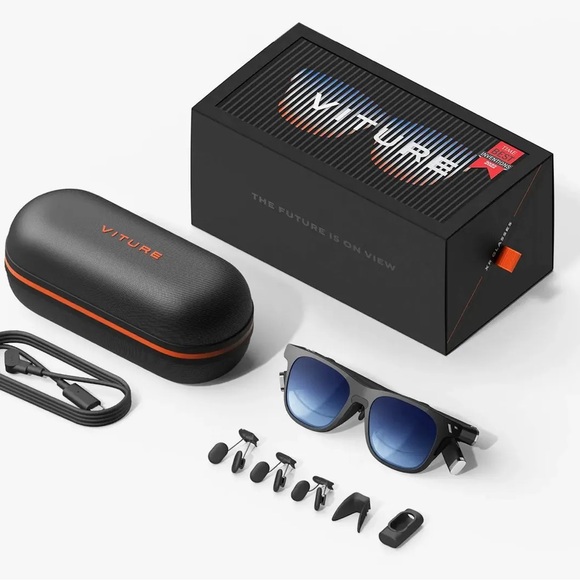 Viture glassesmobile dockneckband and holder for dock and switch.